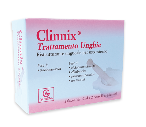 Clinnix trattamento ungh2x15ml