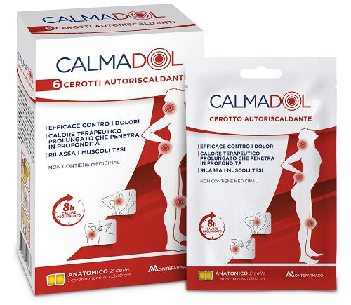 Calmadol cerotto riscaldant 6p