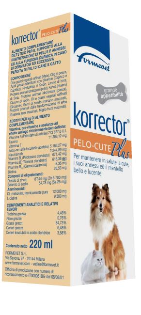 Korrector pelo cute plus 220ml
