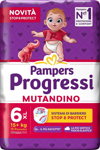Pampers prog mut xl cp15pz