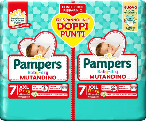 Pampers bd mut duo dwct xxl26p