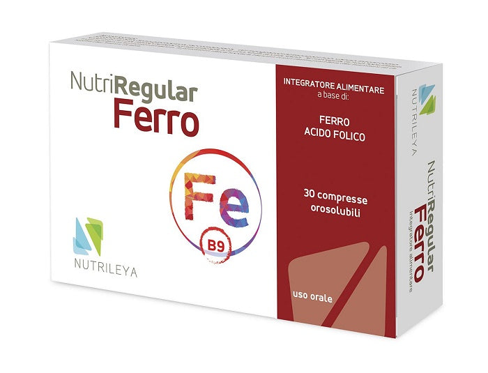 Nutriregular ferro 30cpr oroso Immagine principale del prodotto