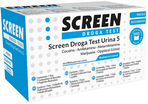 Screen multiur 5 test droghe