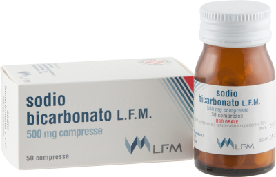 Sodio bicarb*50cpr 500mg