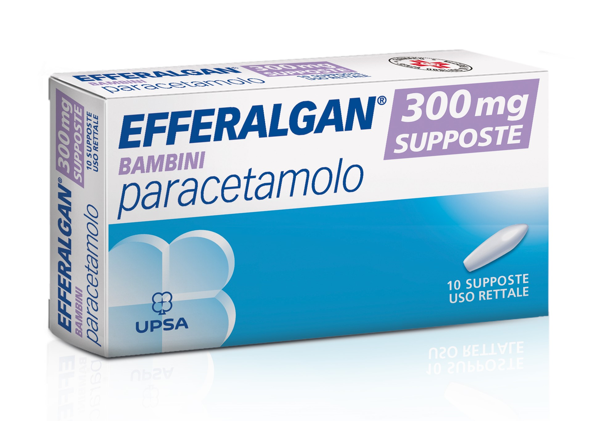 Efferalgan 300*rag 10sup 300mg