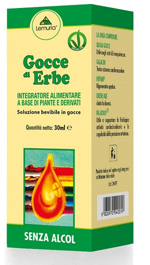Gocce erbe 30ml lemuria Imagem principal do produto