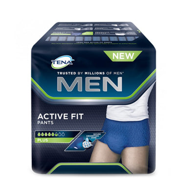 Tena men pants active fit l 8p