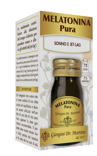 Melatonina pura 75 pastiglie 3