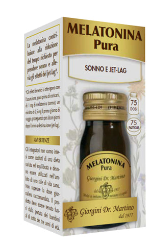 Melatonina pura 75 pastiglie 3