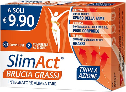Slim act brucia grassi 30cpr