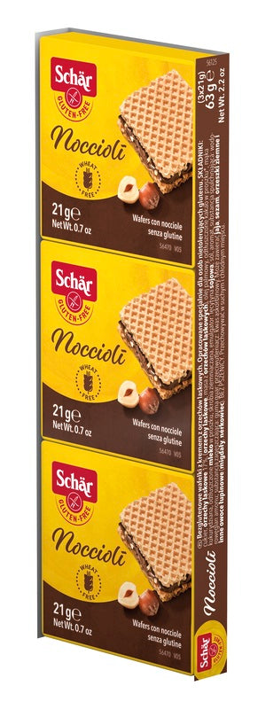 Schar noccioli snack 3x21g
