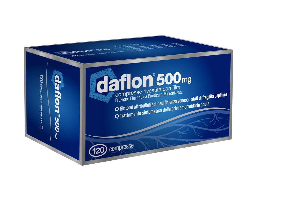 Daflon*120cpr riv 500mg