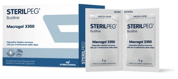 Sterilpeg 10bust macrogol 3350