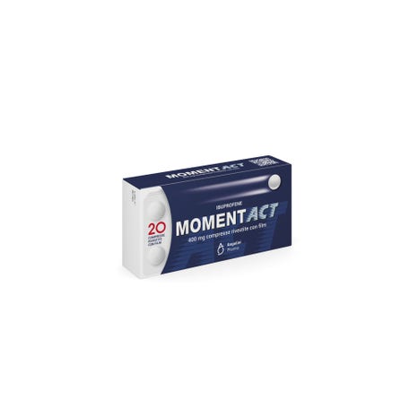 Momentact 400 mg ibuprofene analgesico 20 compresse rivestite