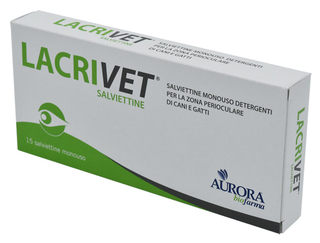 Lacrivet salviettine 15pz