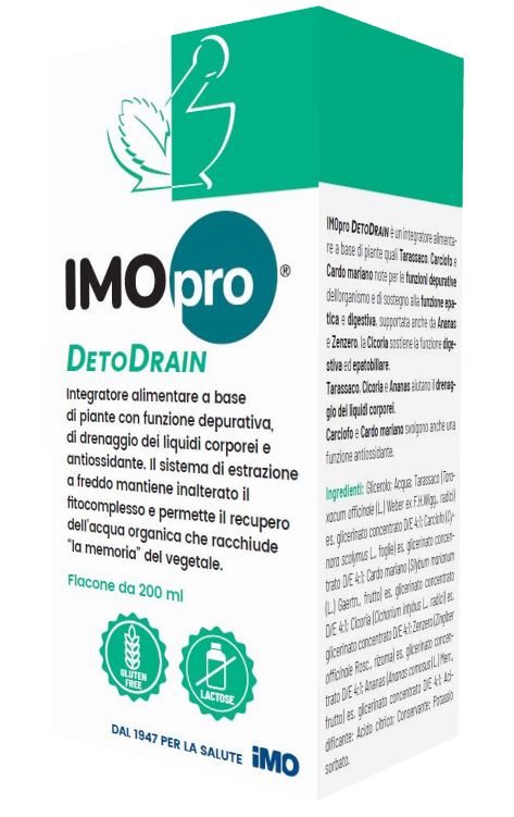 Imopro detodrain 200ml Image principale du produit