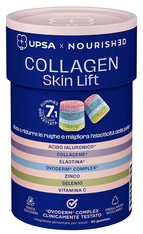 Upsa x nourished collagen30gum