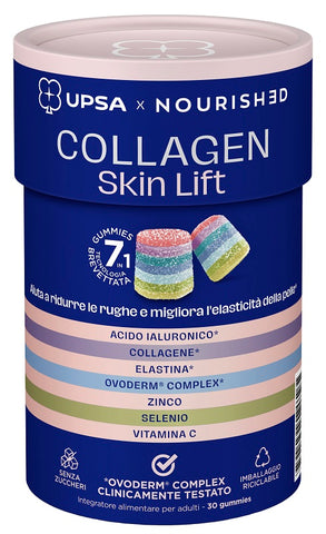 Upsa x nourished collagen30gum