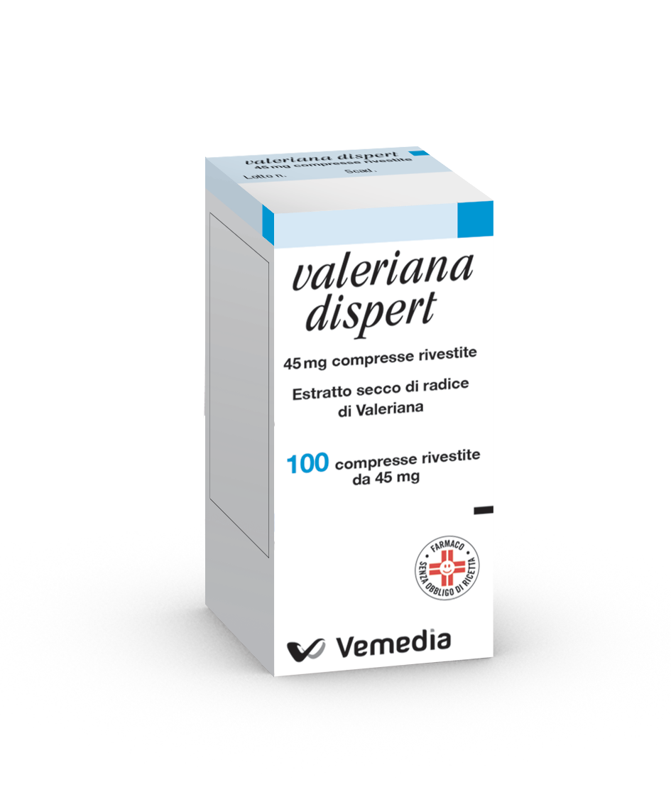 Valeriana dispert*100cpr 45mg