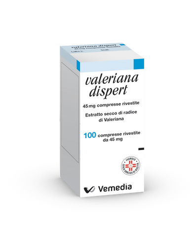 Valeriana dispert*100cpr 45mg