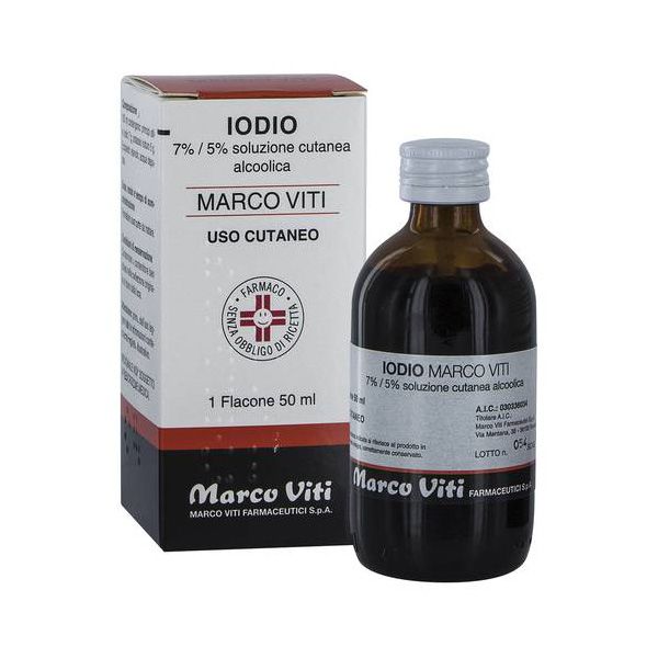 Tintura iodio 50 ml m.v