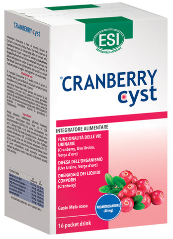 Cranberry cyst pock drink 16bu