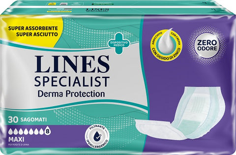 Lines spec derm sag maxi 30pz