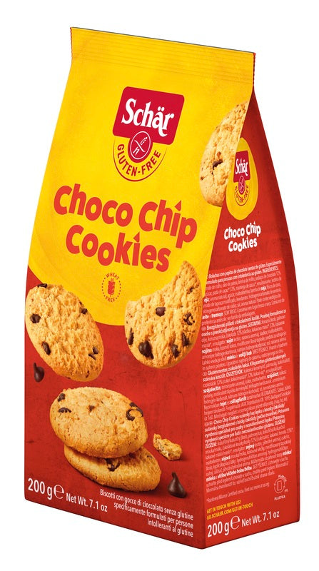 Schar choco chip cookies 200g