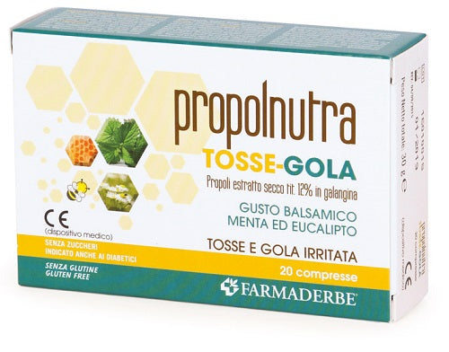 Propolnutra tosse-gola 20cpr