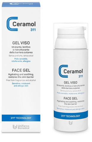 Ceramol gel viso 50ml