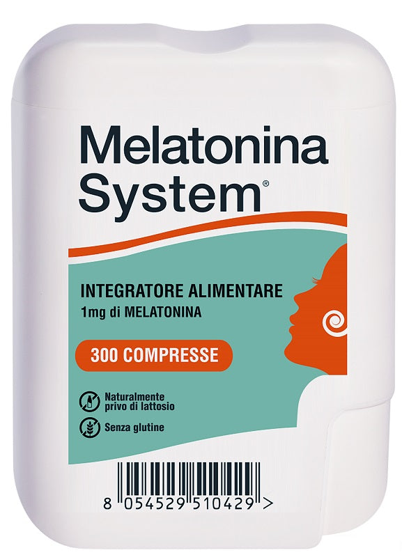 Melatonina system 300cpr 1mg