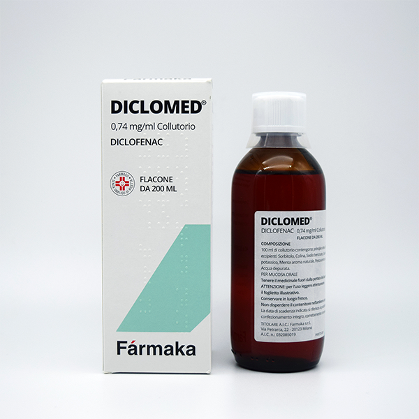 Diclomed*collut 1fl 200ml Immagine principale del prodotto