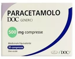 Paracetamolo doc*30cpr 500mg