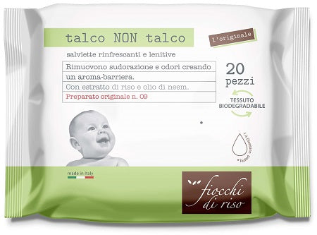 Talco non talco wipes fdr