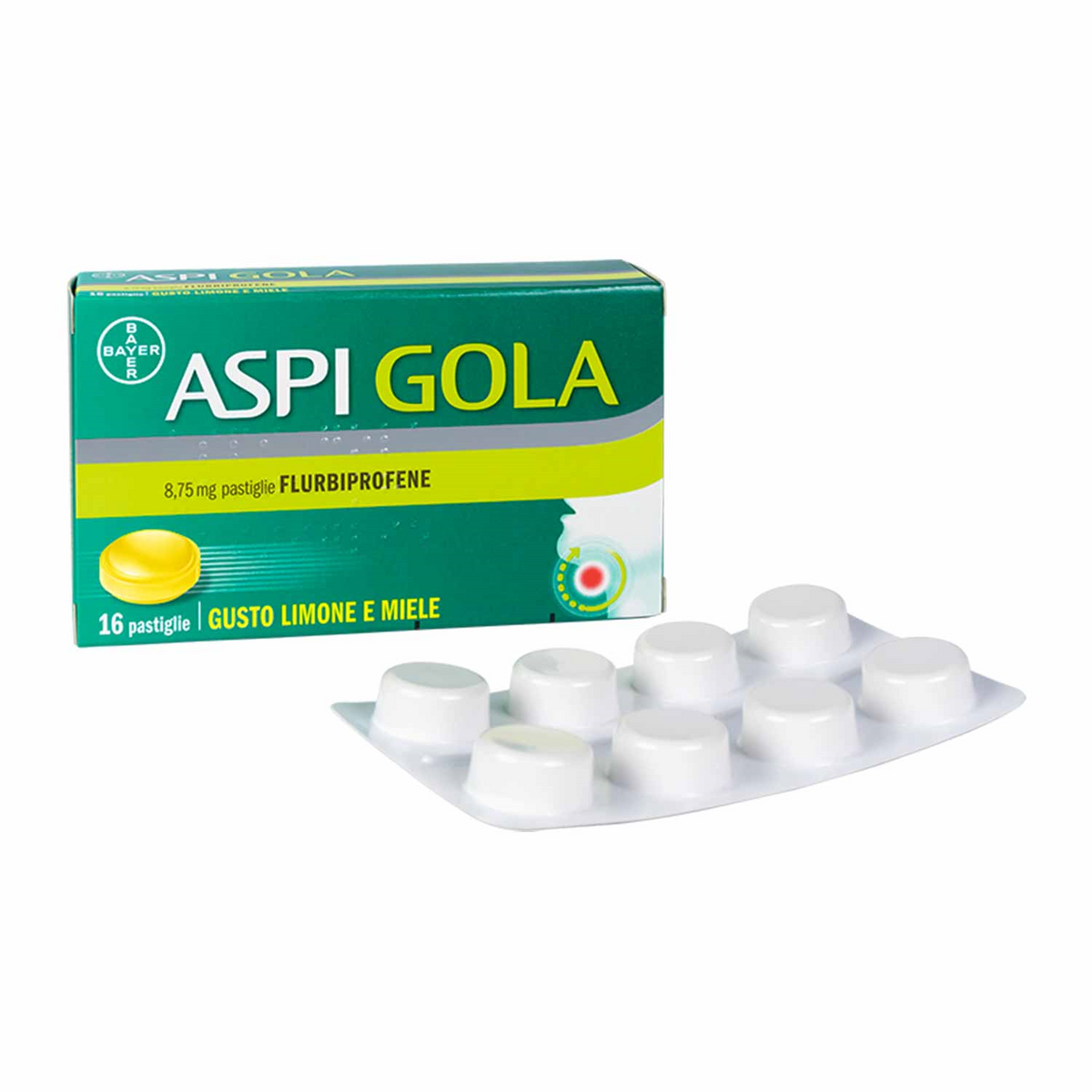 Aspi gola*16pastl lim miele Imagen principal del producto