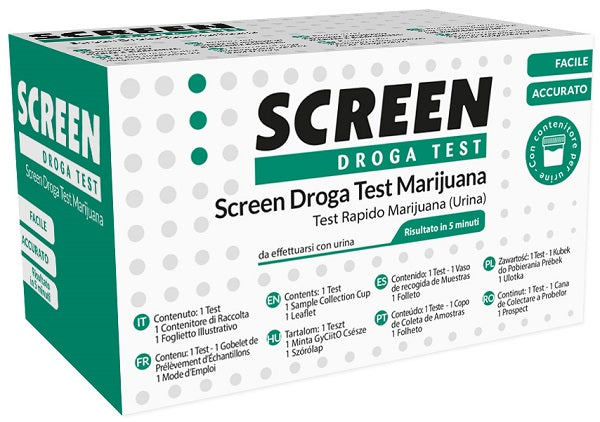 Screen droga test marijuana