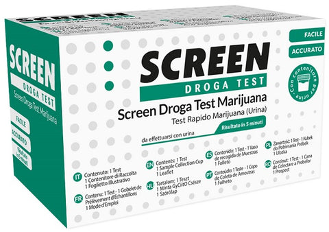 Screen droga test marijuana