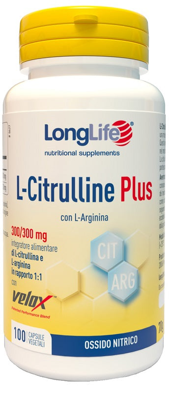 Longlife l-citrulline pl100cps