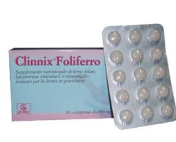 Clinnix foliferro 30cpr Immagine principale del prodotto