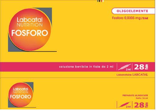 Labcatal nutrition fosforo 28f Immagine principale del prodotto