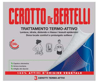 Bertelli cerotto termo-att 3pz