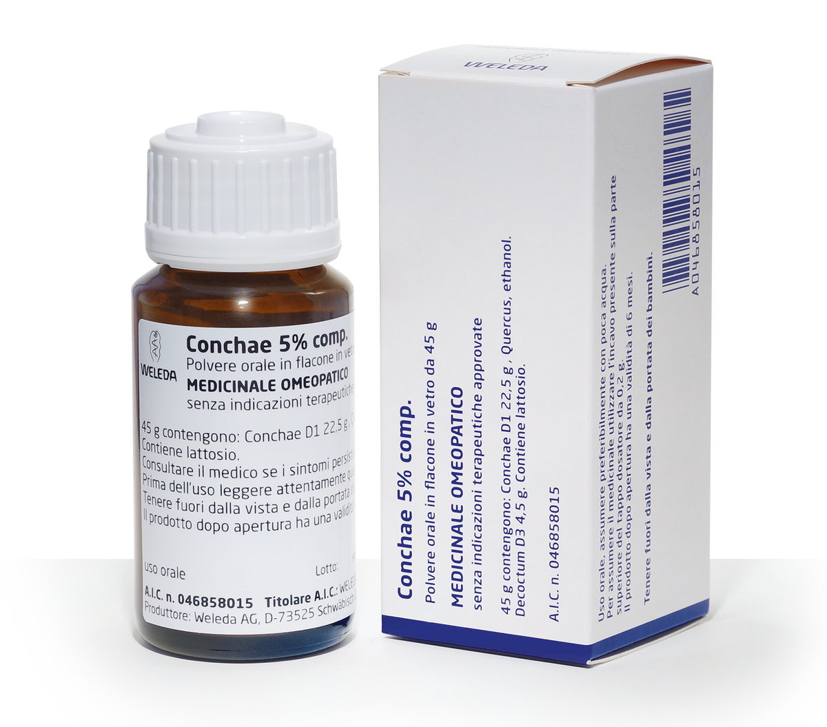 Conchae 5% comp*os polv 45g