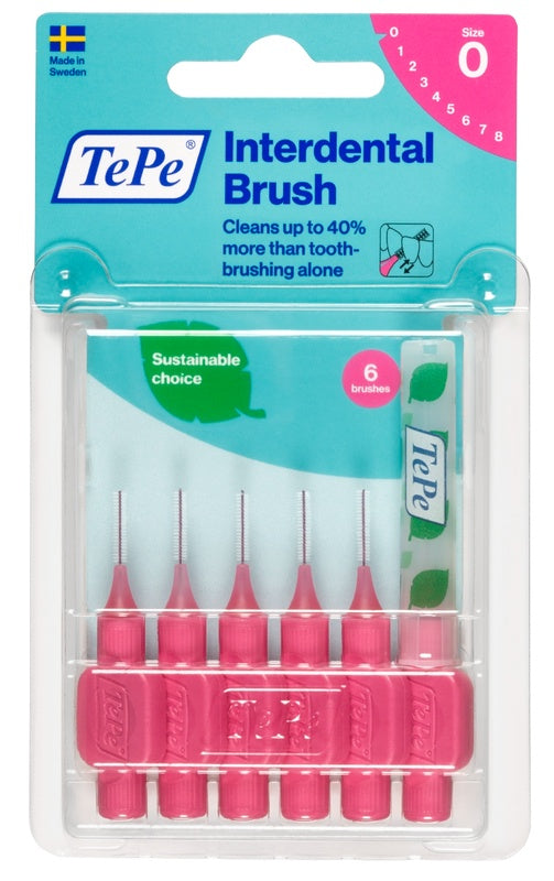 Tepe scovolini rosa 0,4 6pz