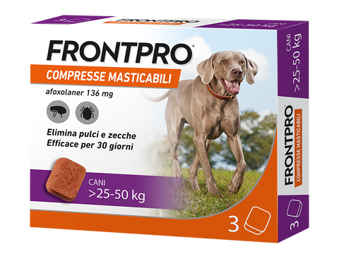 Frontpro*3cpr 25-50kg 136mg