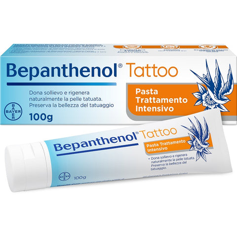 Bepanthenol tattoo pasta trat