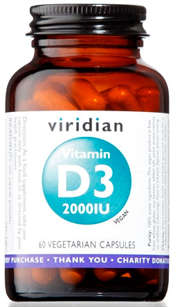 Vitamin d3 2000iu 60cps veg