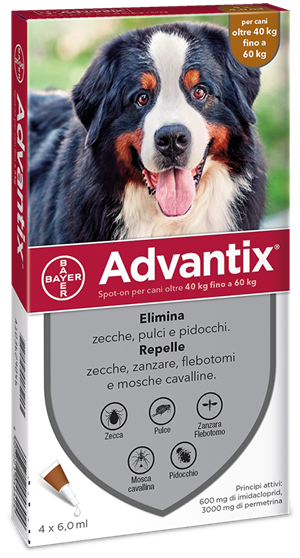 Advantix spot on*4pip 40-60kg