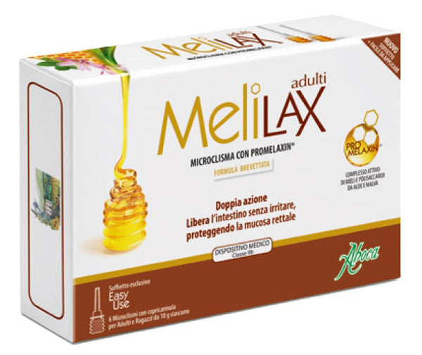 Melilax adulti 6microclismi Immagine principale del prodotto
