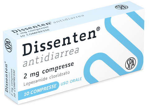 Dissenten antidiarrea*10cpr2mg