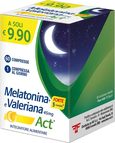 Melatonina act1mg+valer 5ft 60